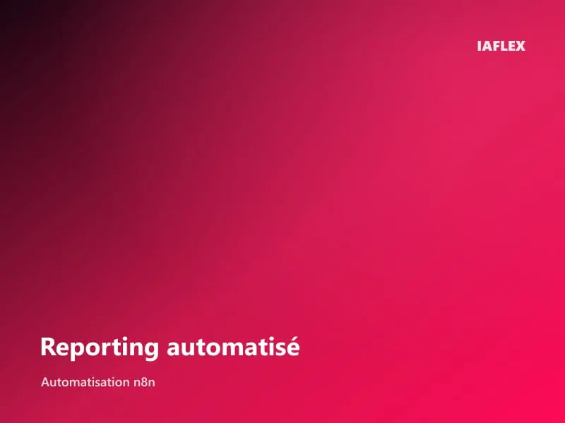 Rapport automatisé multi-sources généré et commenté par l'IA